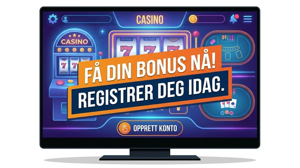 Registrering med bonus